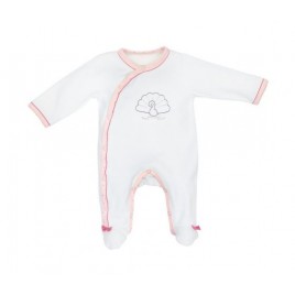 Pyjama naissance sans col Baby Swan