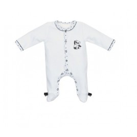 Pyjama blanc naissance Chao Chao