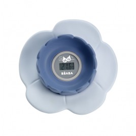 Thermomètre de bain "Lotus" grey/blue"