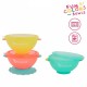 Fun color bowls x3